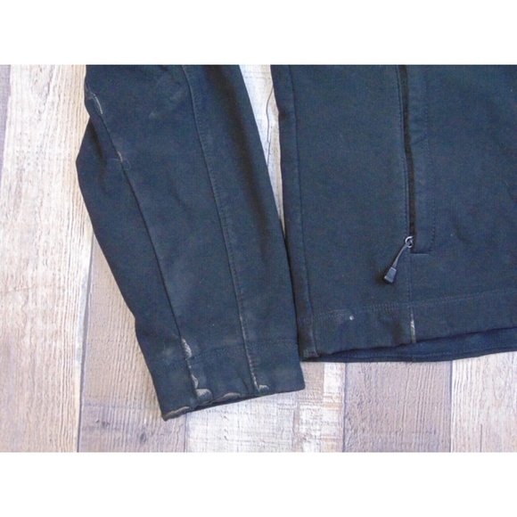 The North Face Women M Black Soft Shell Apex Jacket Full Zip Outdoor *read* - Picture 4 of 9